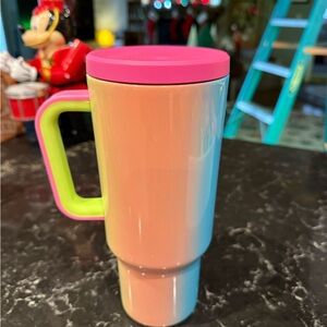Colorful Gradient Travel Mug